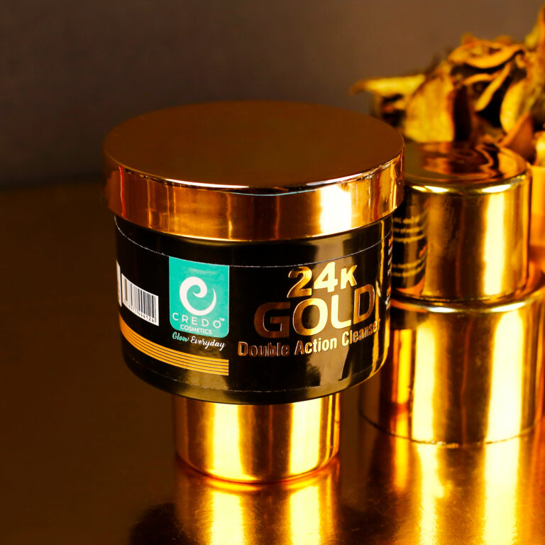 24k gold Double action cleanser consumer pack