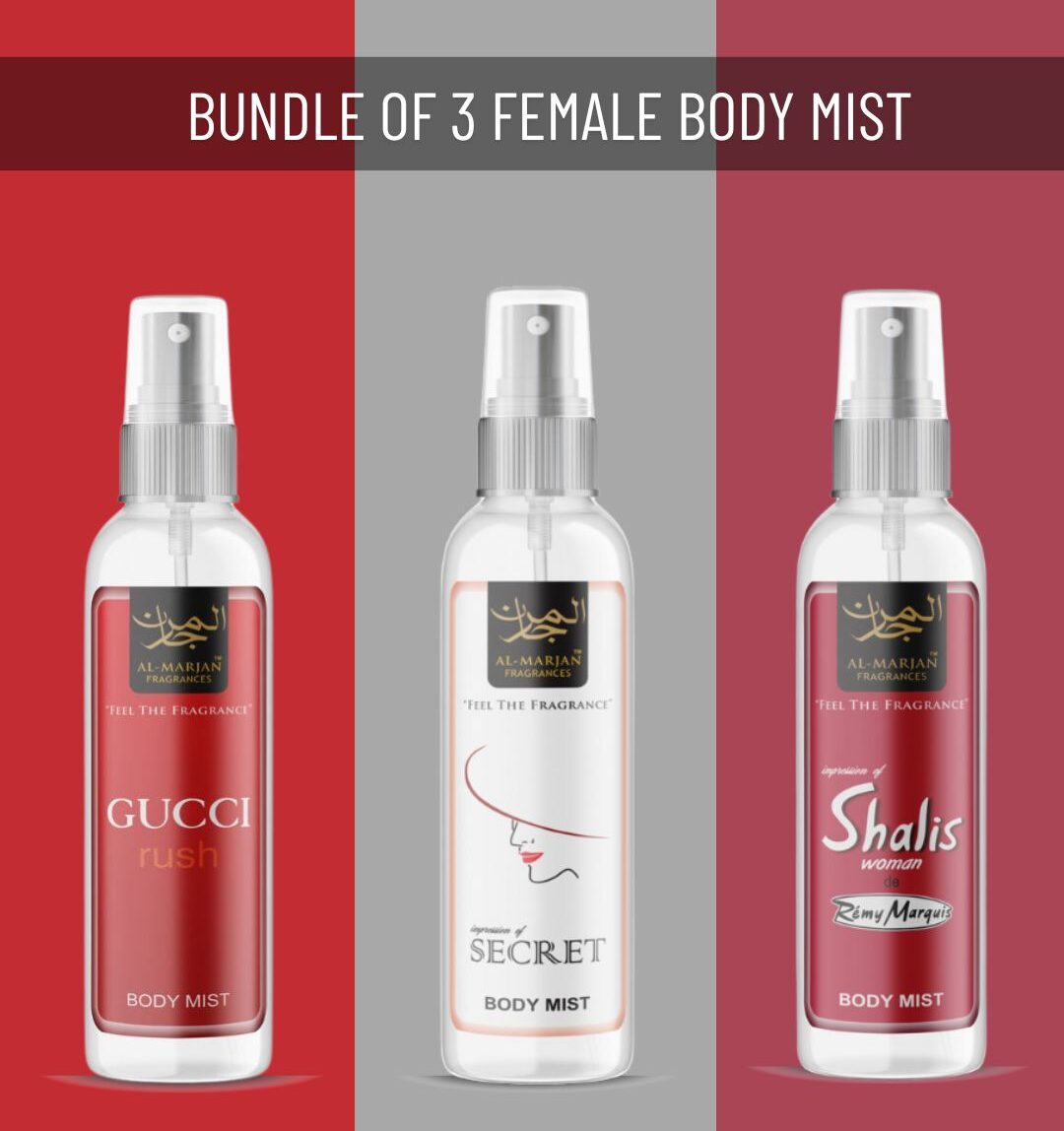 Credo Body Mist Bundle female 2 Summer Offer Female Body Mist Bundle - Image 1