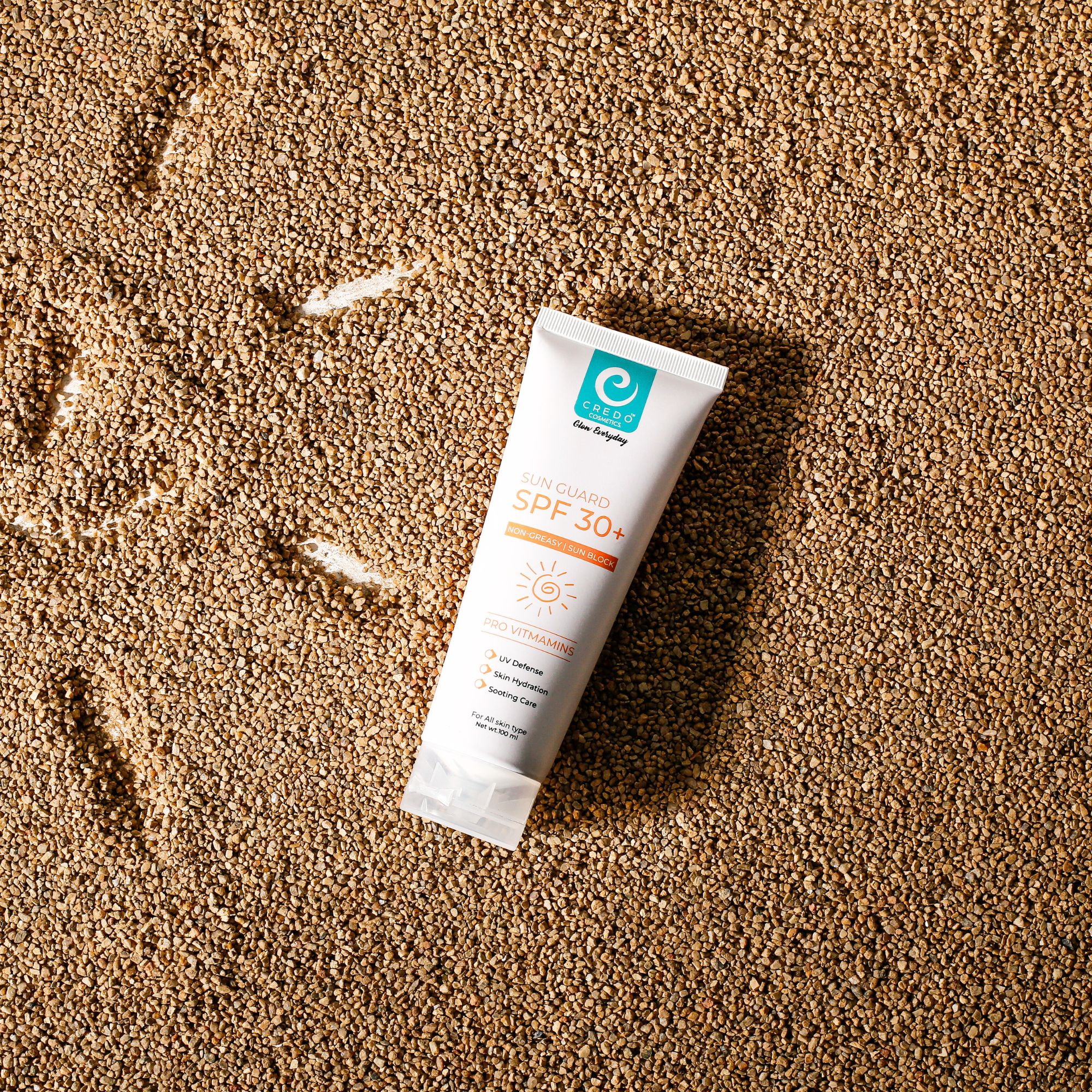 sun block 2 Sun Guard SPF 30+ Sun Block – Anti-Greasy Formula with Pro-Vitamins - Image 1