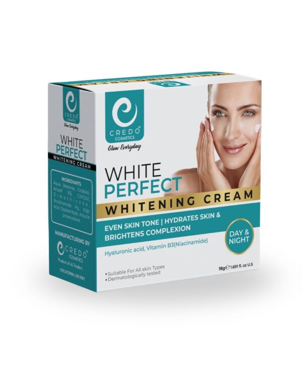 Credo White Perfect Whitening Cream Jar